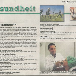 Radiage Pelleve Dr. Kai Rezai Münster