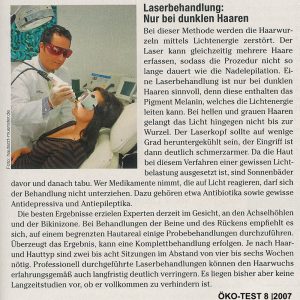 Haarentfernung Dr. Kai Rezai Münster