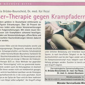 Besenreiser Verödung Dr. Kai Rezai Münster