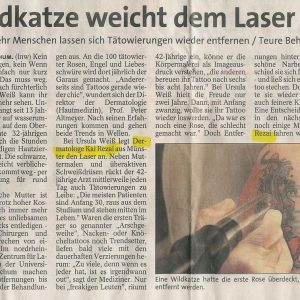 Tattoo Entfernung Dr. Kai Rezai Münster