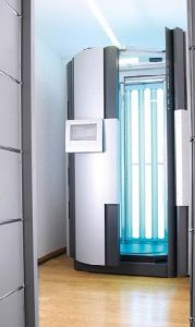 UVA Kabine der Bade PUVA Therapie